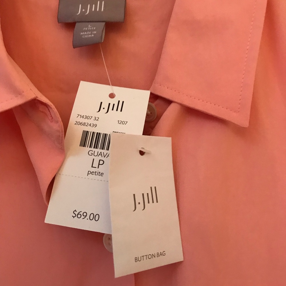 J Jill silk sleeveless NWT blouse